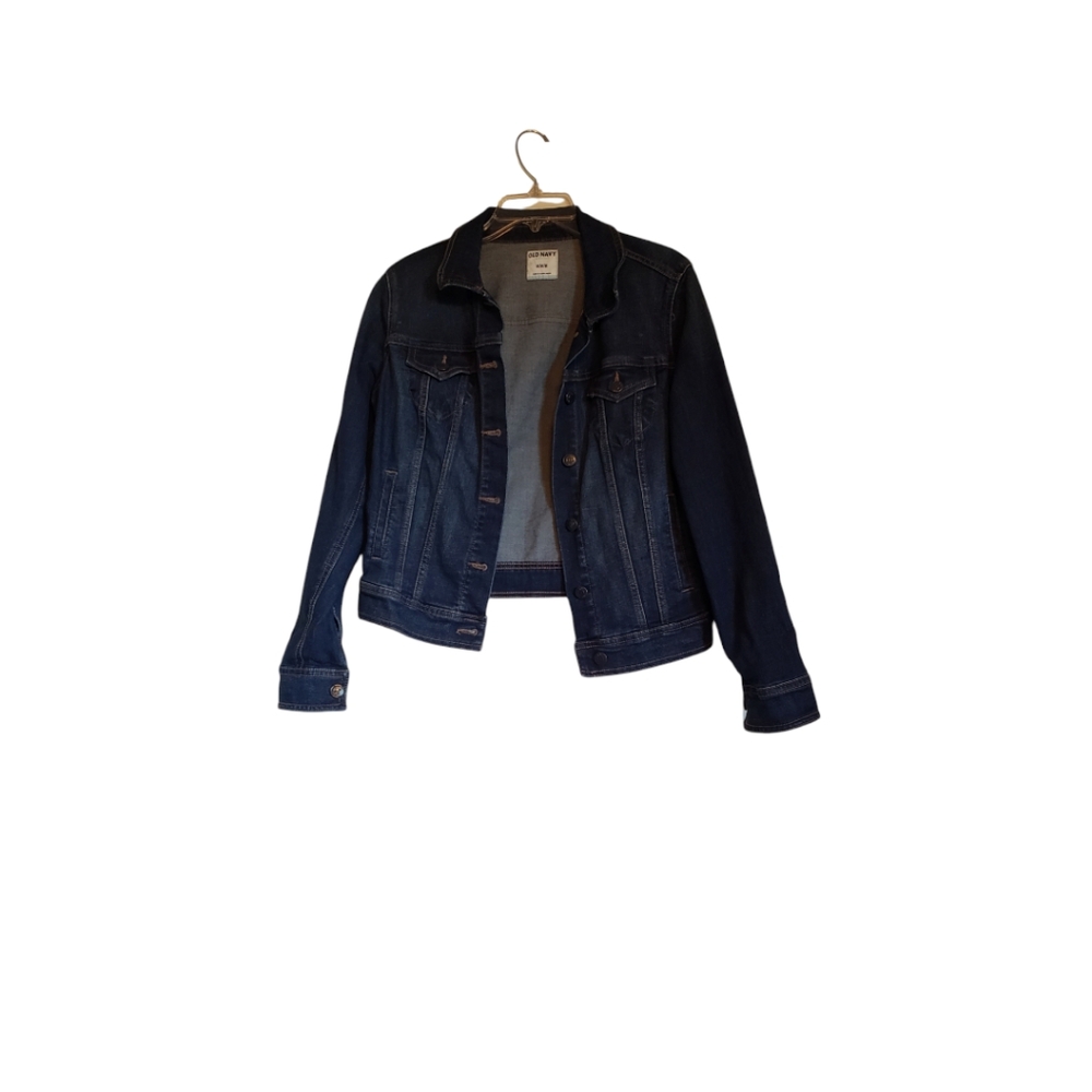 Old Navy dark denim jacket